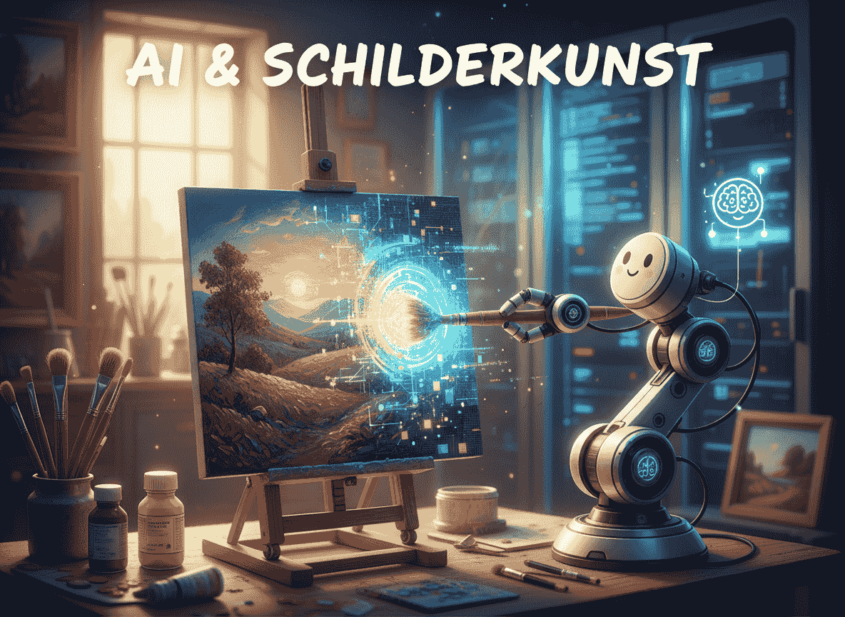 De penseelstreek van de toekomst: AI en de transformatie van de schilderkunst