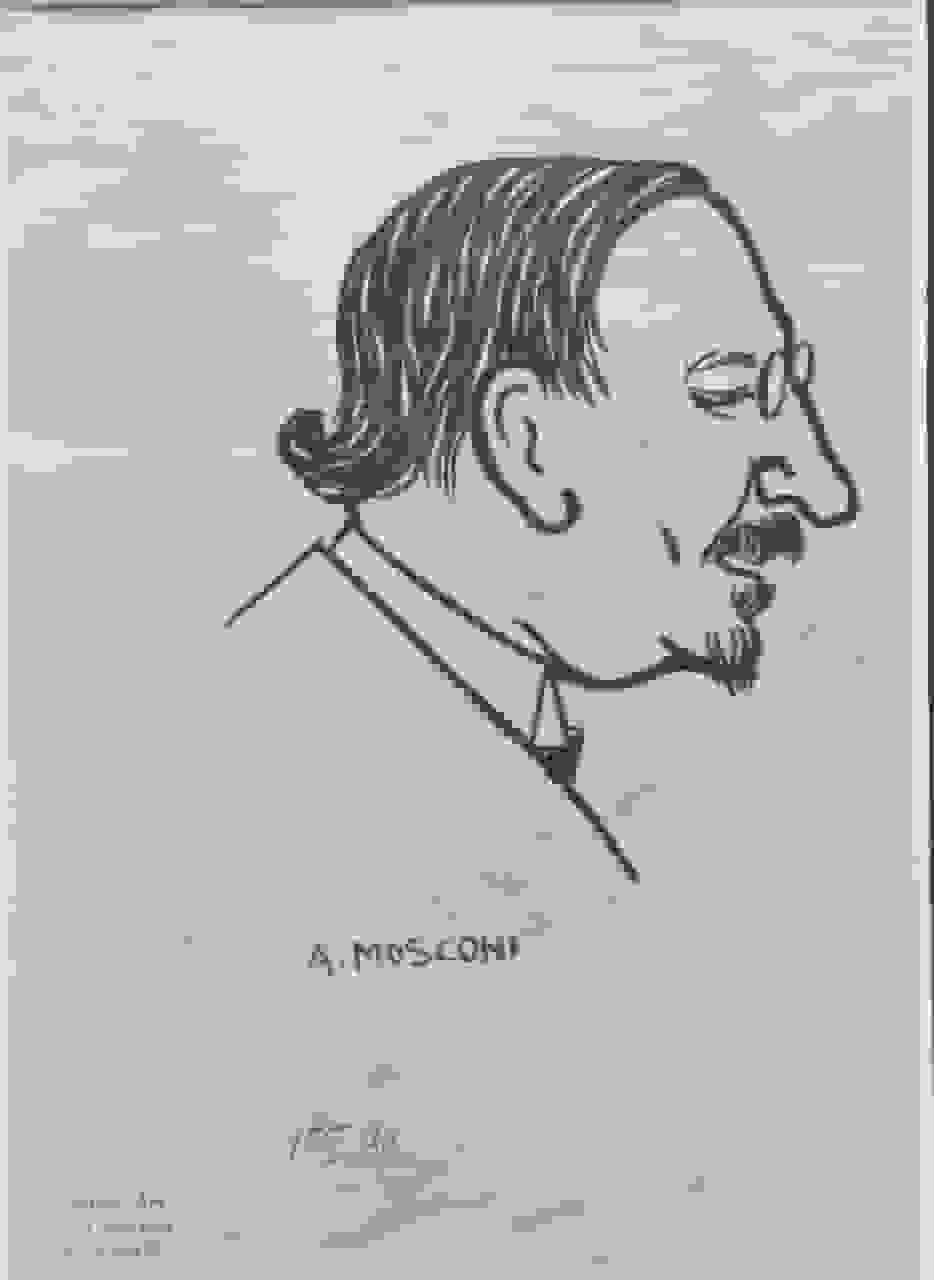 Antonio Mosconi, Italiaans minister van Financiën