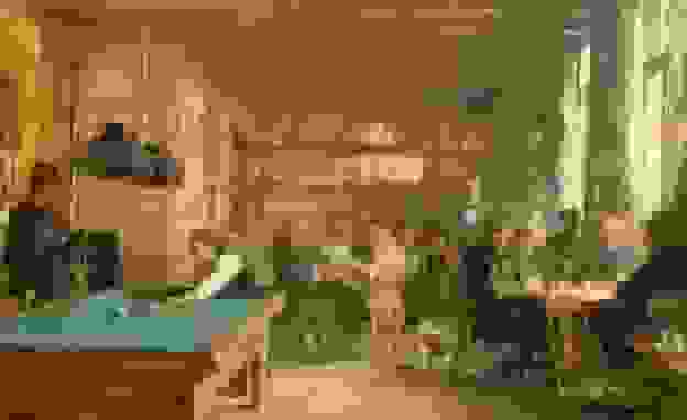 Het kroegje van Hamdorff door Cornelis Vreedenburgh