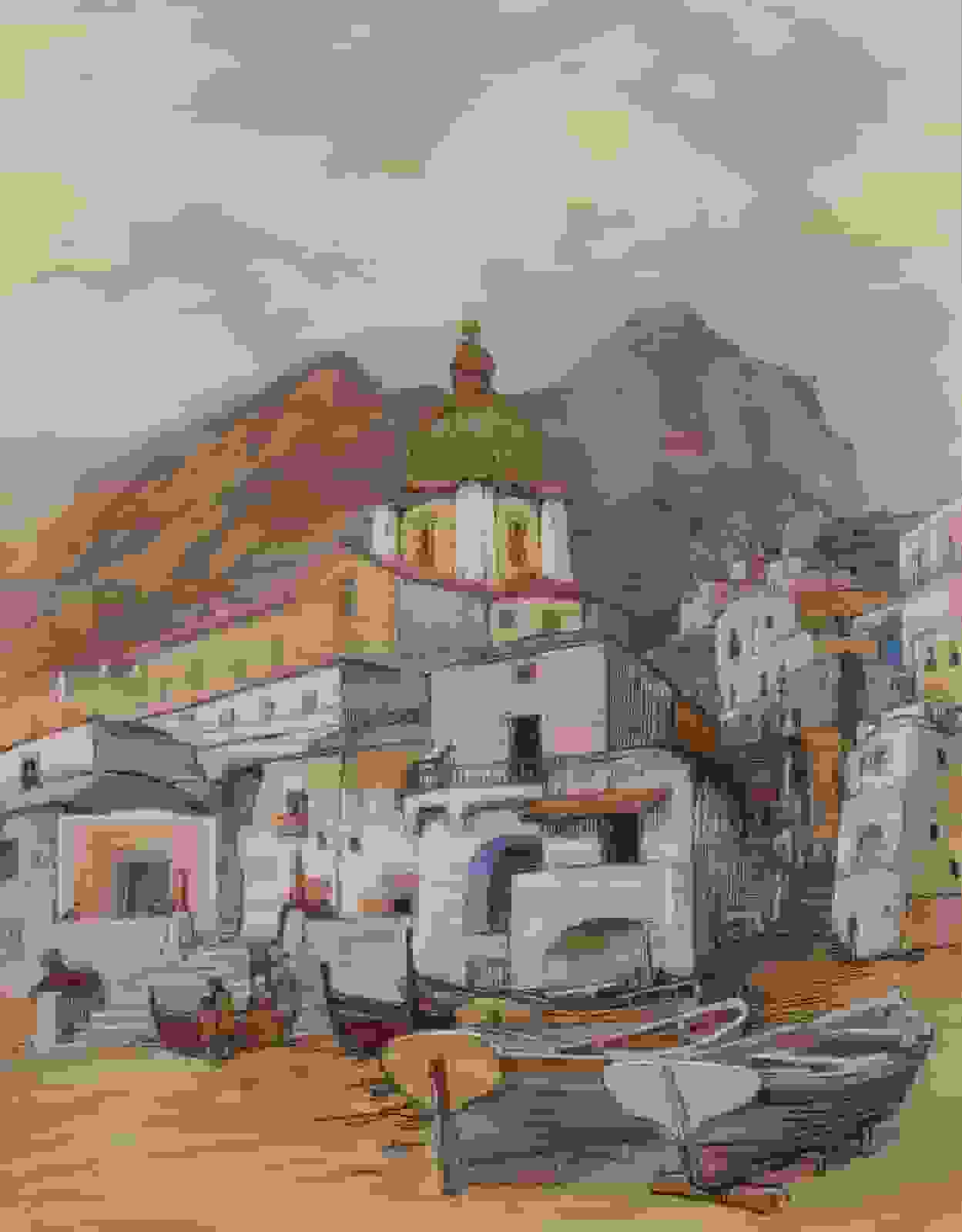 Positano: kunstenaarsdorp in Italië