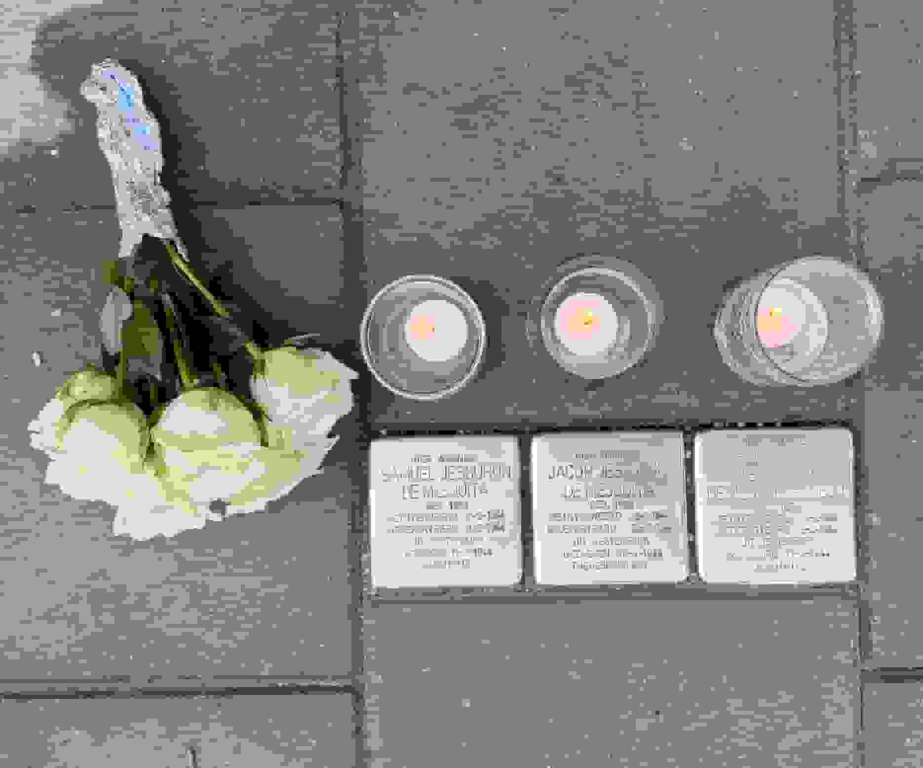 We remember Samuel, Elisabeth en Jacob Jessurun de Mesquita