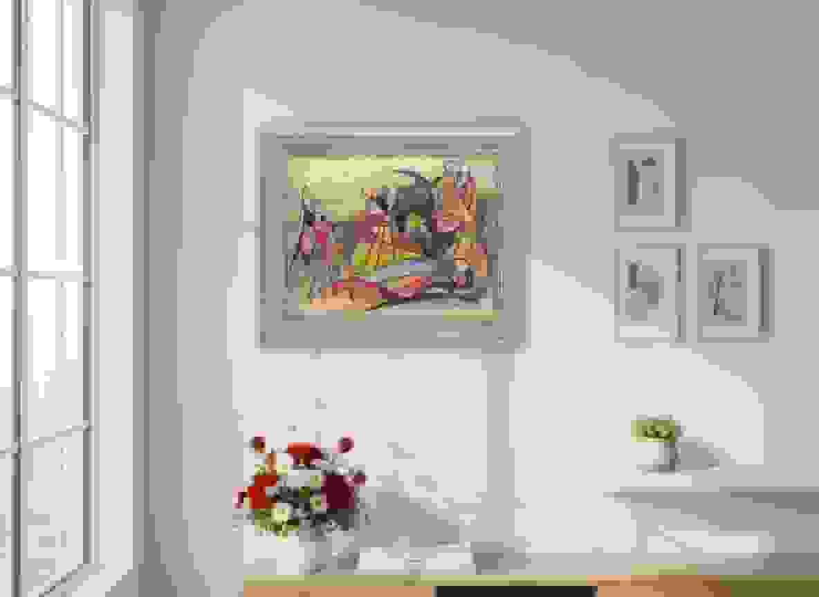 Klaas Boonstra -  Surrealistische compositie (in interieur)