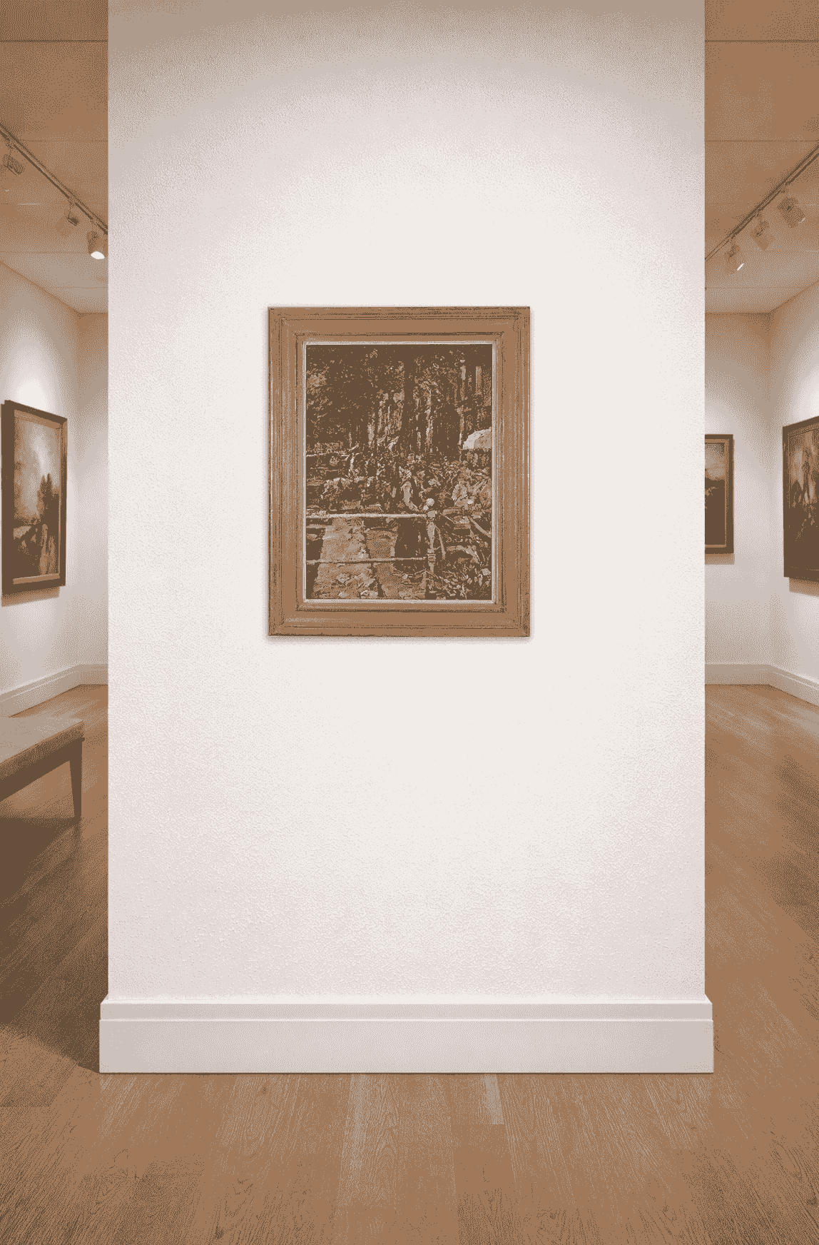 Carl Fahringer - Bloemenmarkt te Delft (in interieur)