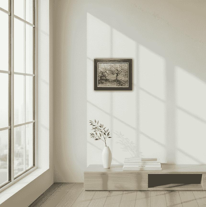 Hans Versfelt - Bloesemboom (in interieur)