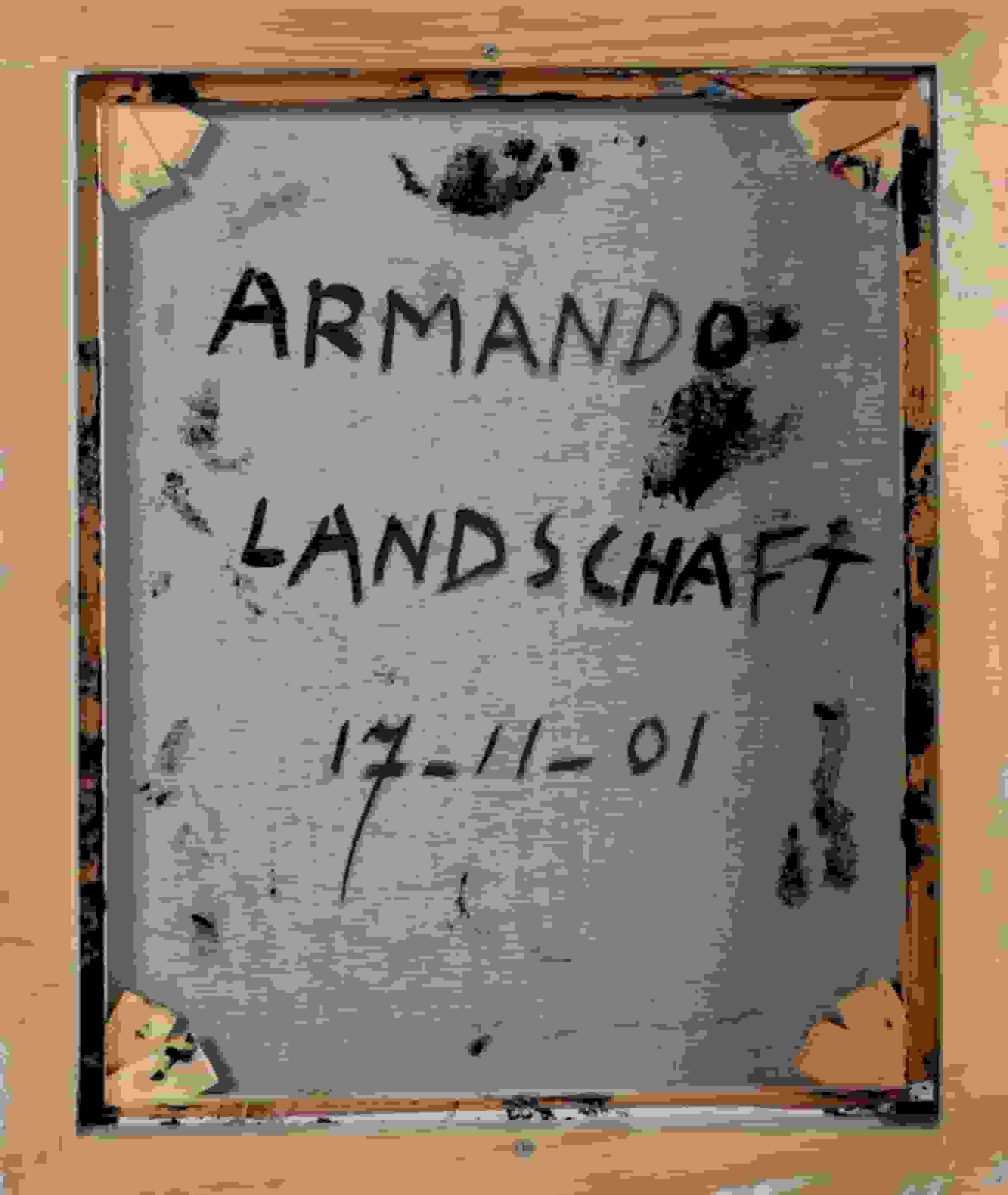 Armando - Landschaft (in interieur)