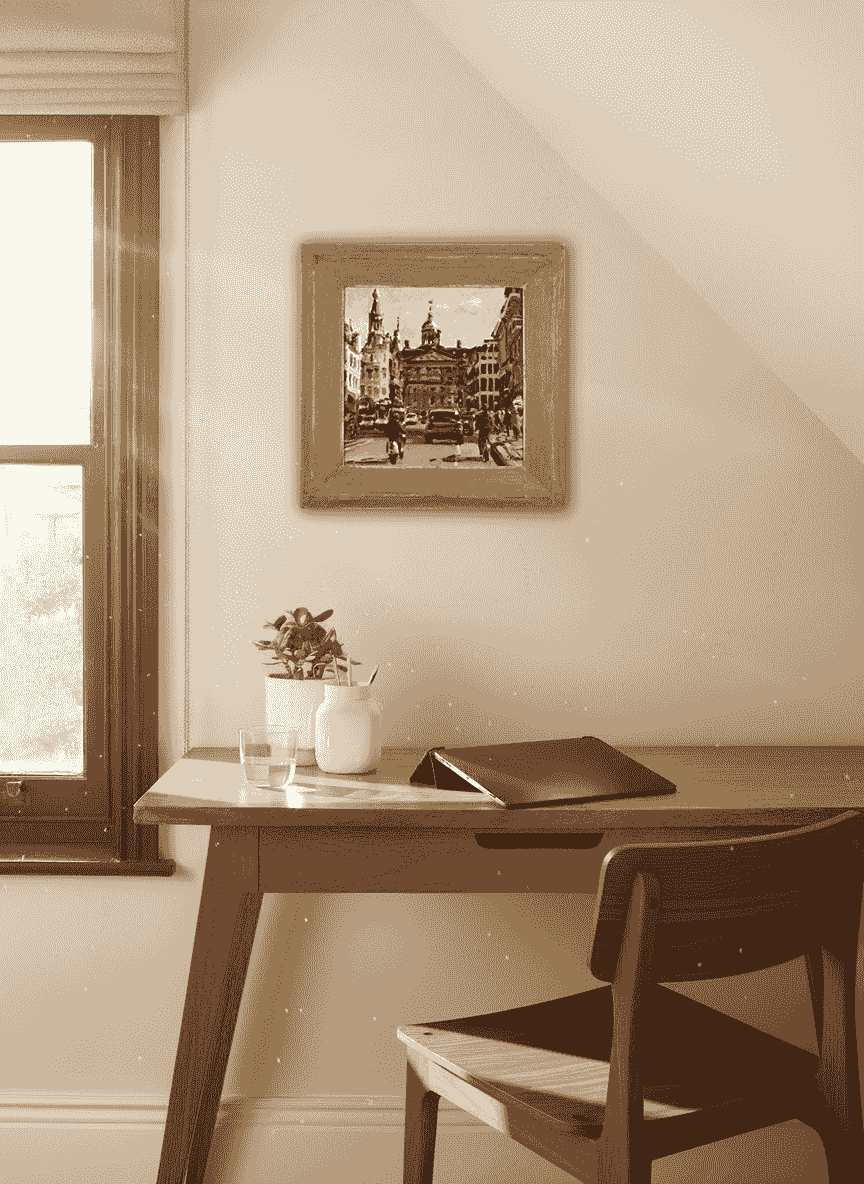 Louis Visser - Paleis op de Dam (in interieur)