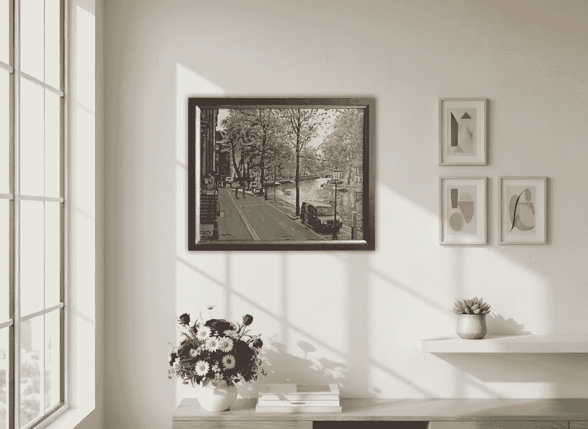 Frans Koppelaar - Herengracht Amsterdam: Gouden Bocht  (in interieur)