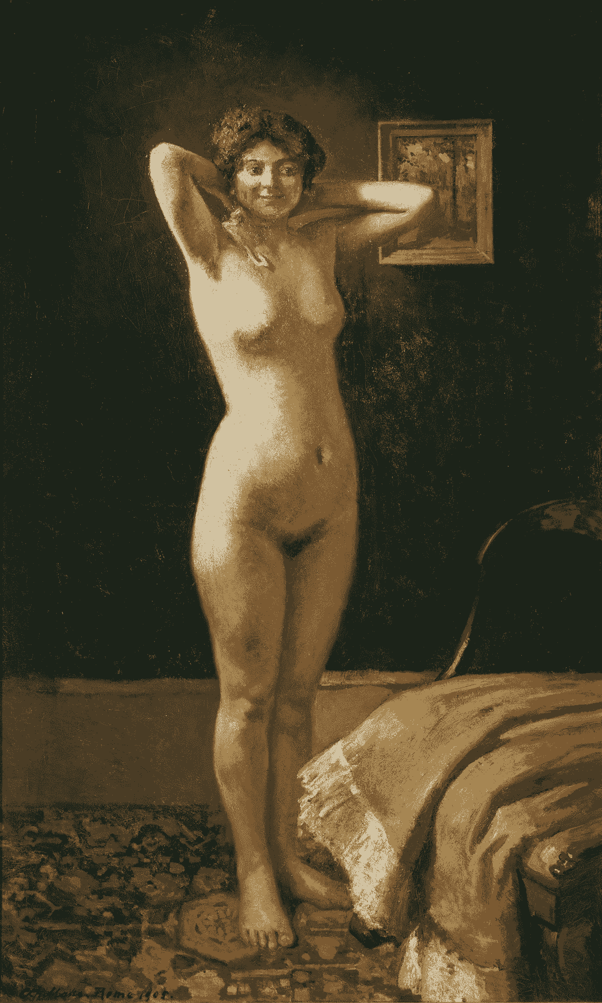 Kees Maks - Naakportret van Ersilla Rinaldi