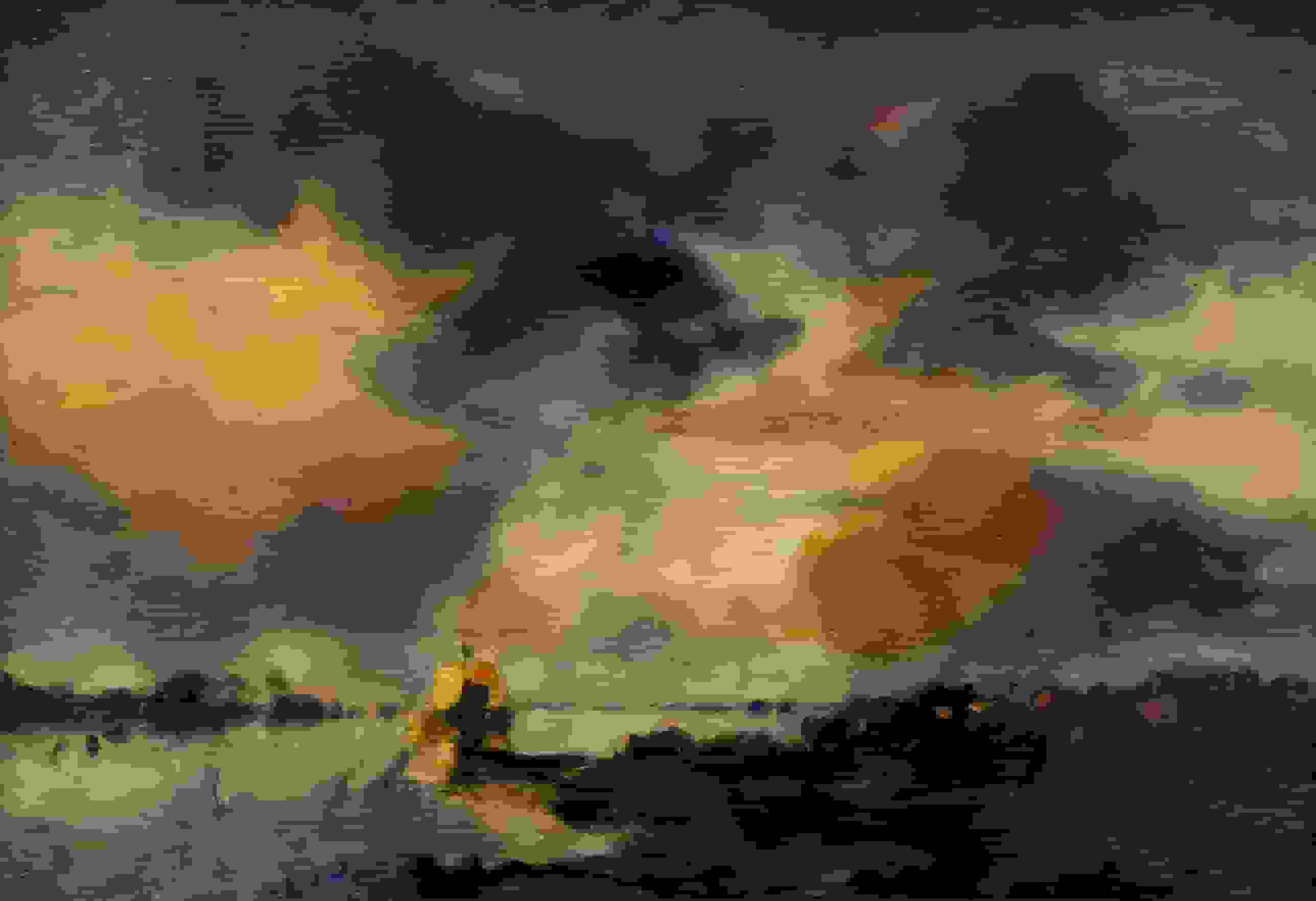Gezicht op Hattem – een Meesterlijk Landschap