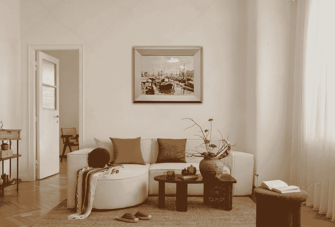 Jan van der Zee - Damsterdiep (in interieur)