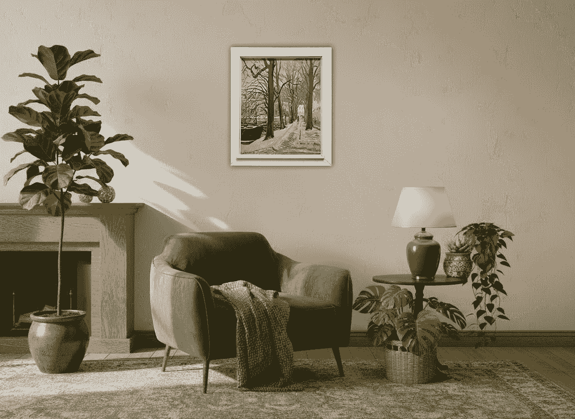 Jan Lucas van der Baan - Westerhaven Groningen (in interieur)