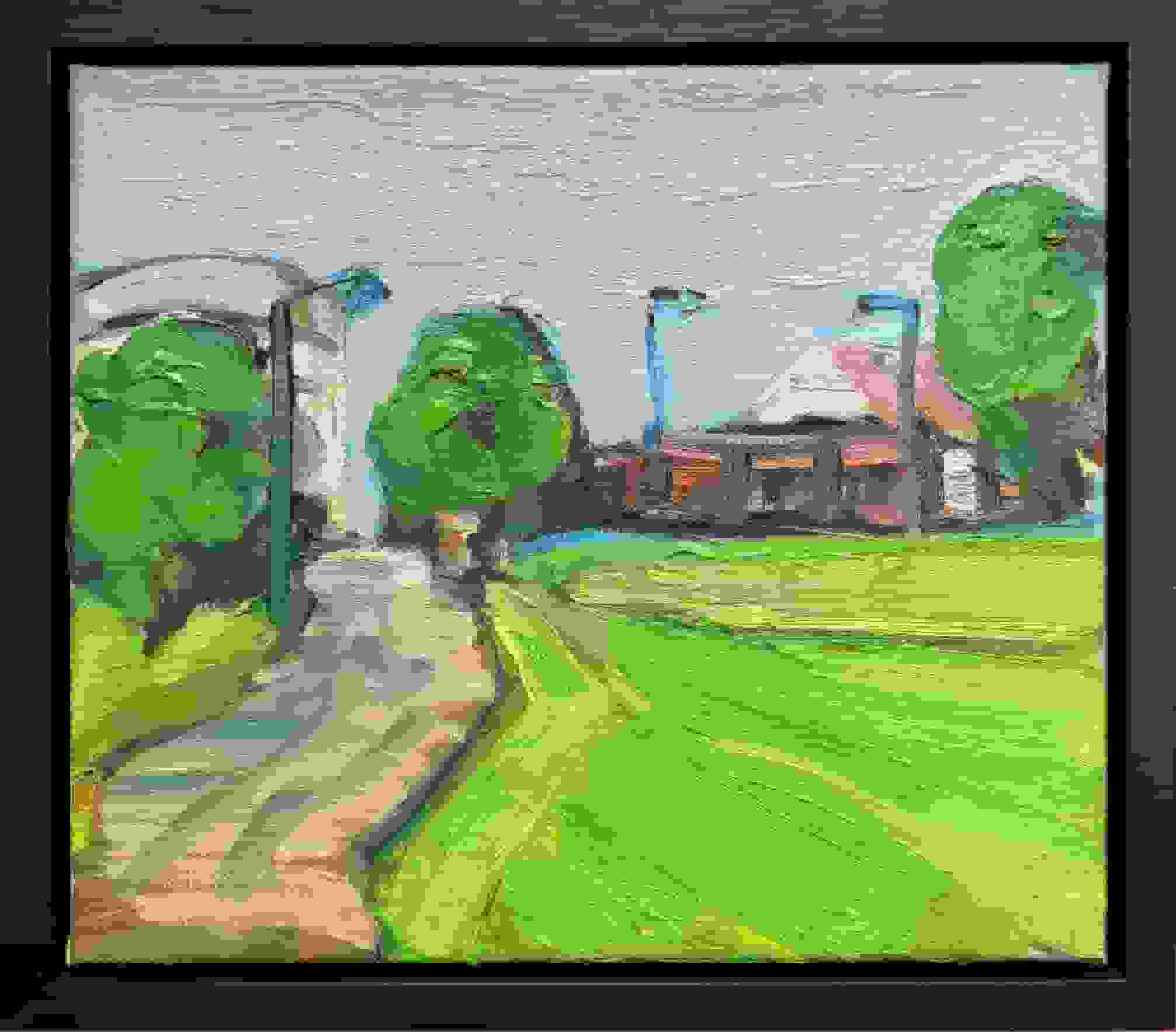 Wim van der Veer - Industrieweg (met lijst)