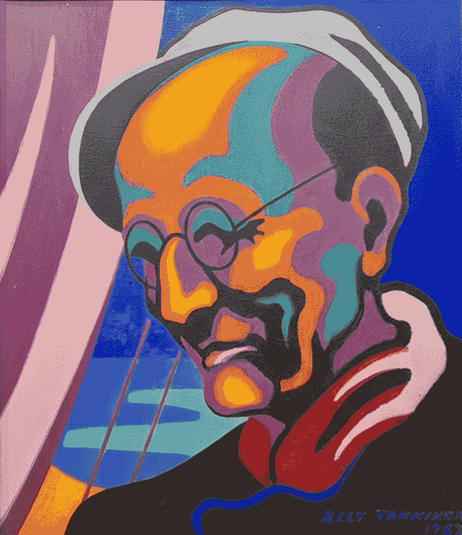 Elly Tamminga - Portret van een man