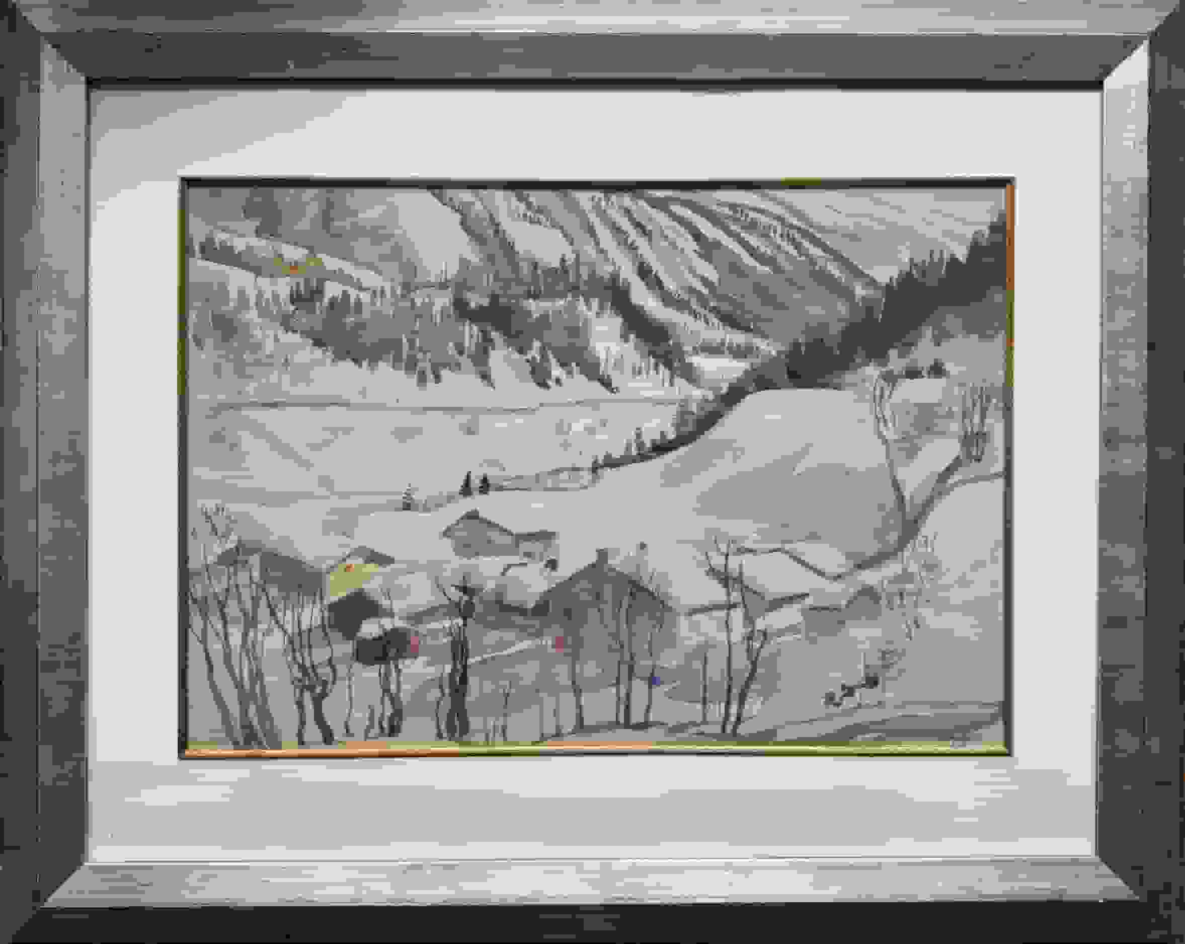 Harmen Meurs - Zwitserland (met lijst)