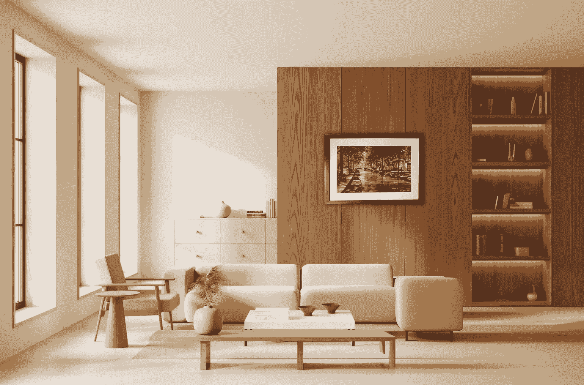 Titus Meeuws - Groenburgwal Amsterdam (in interieur)