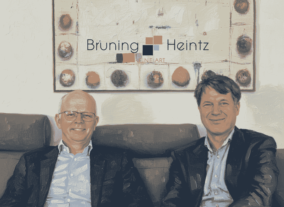 Bert Bruning en Hans Heintz, de oprichters van Bruning Heintz
