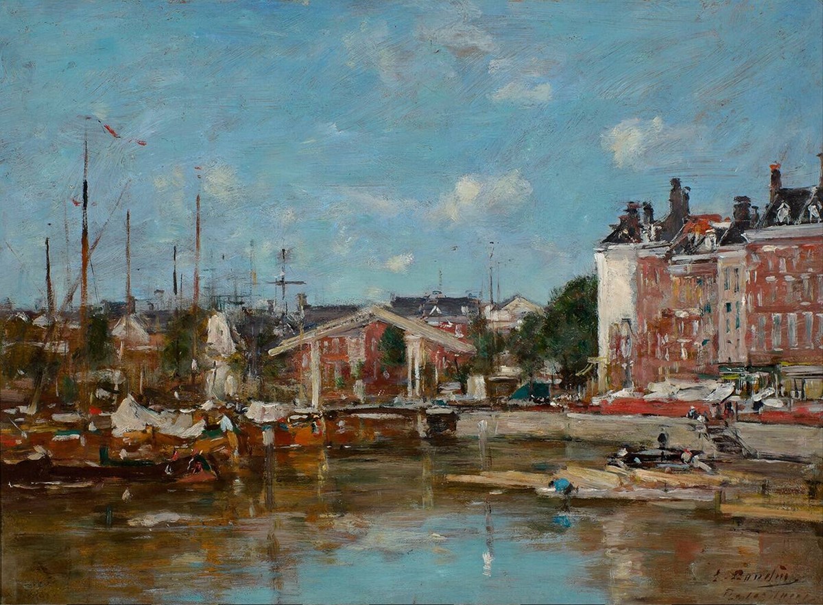 Eugene Boudin, Leuvehaven, Boijmans van Beuningen