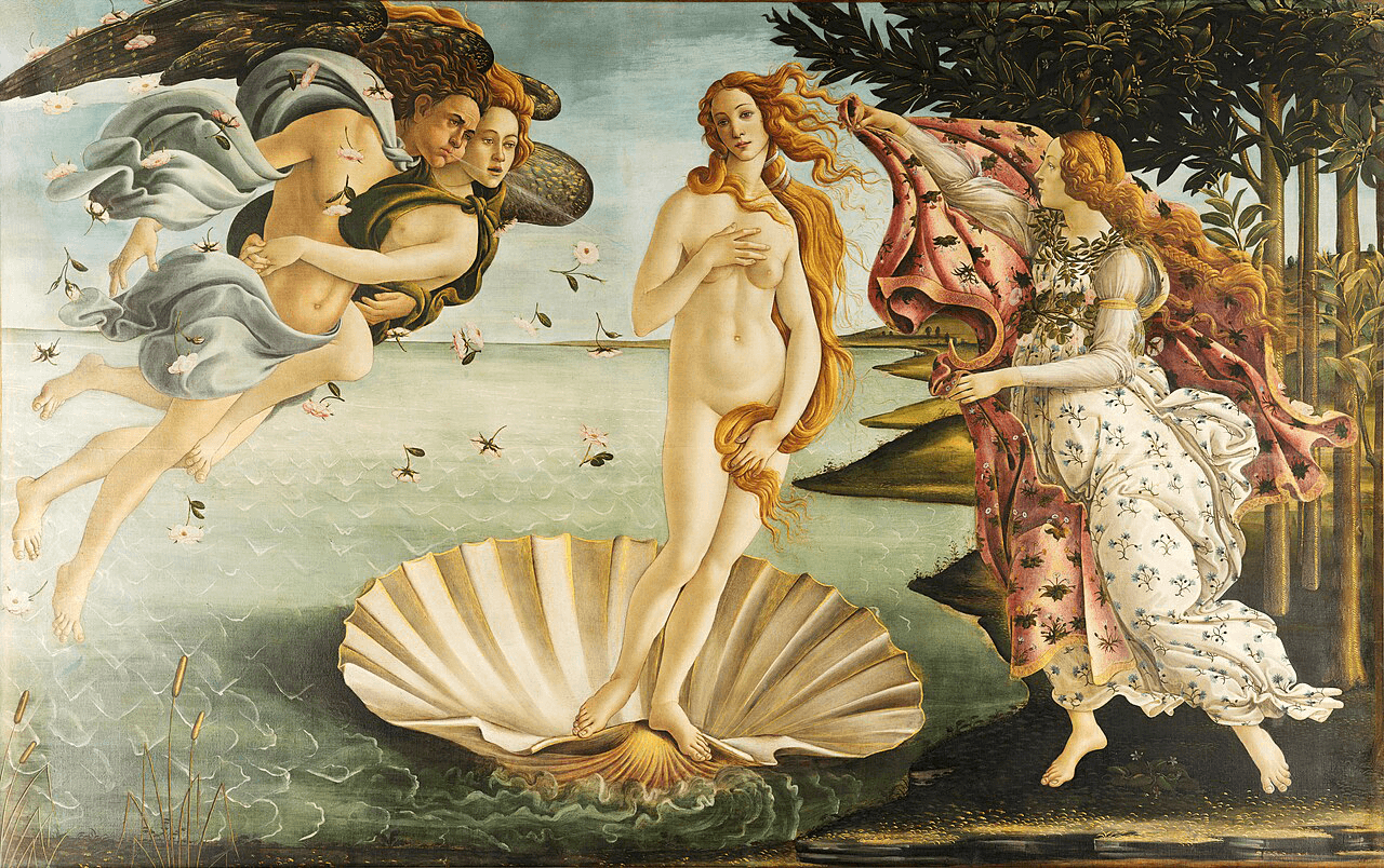De Geboorte van Venus van Sandro Botticelli