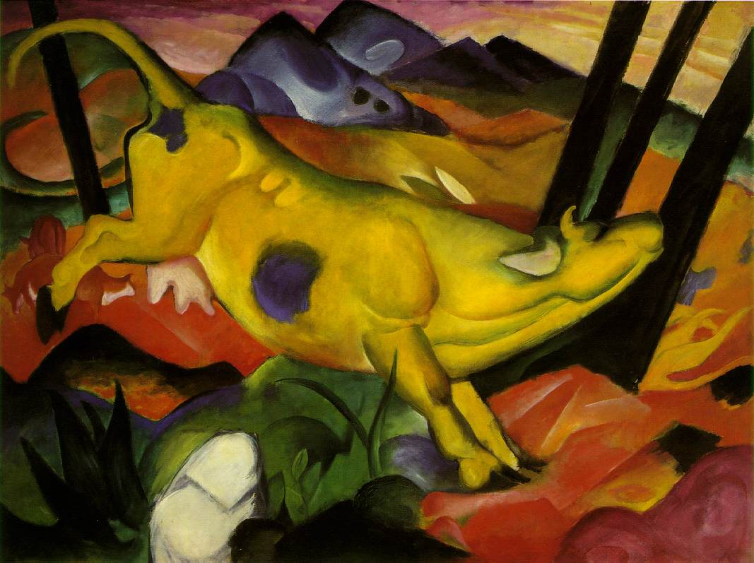 Franz Marc: de gele koe 1911