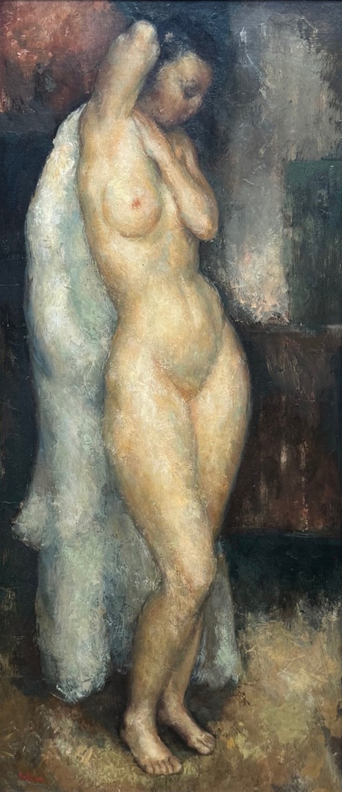 Staand naakt zonder lijst