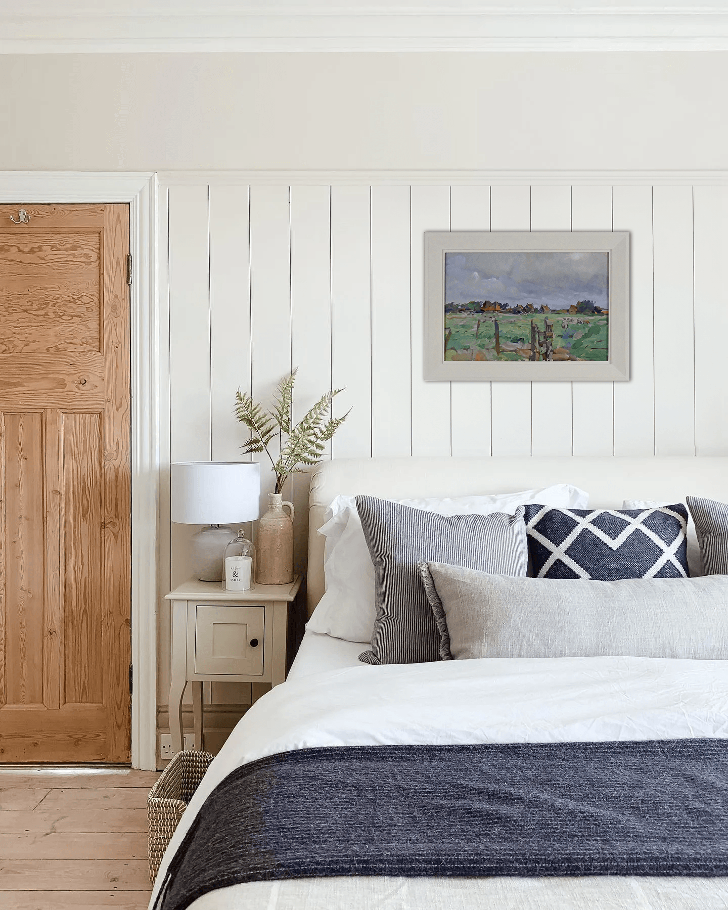 Hollands landschap zonder lijst