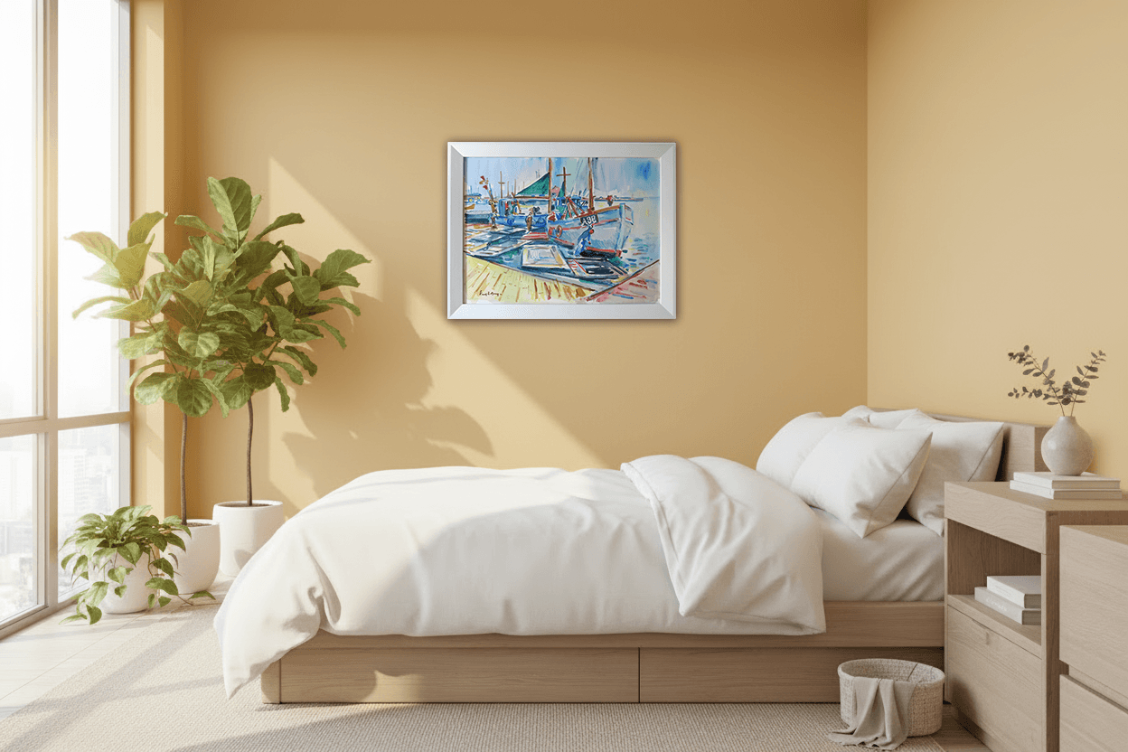 Freek van den Berg - Haven Frankrijk (in interieur)