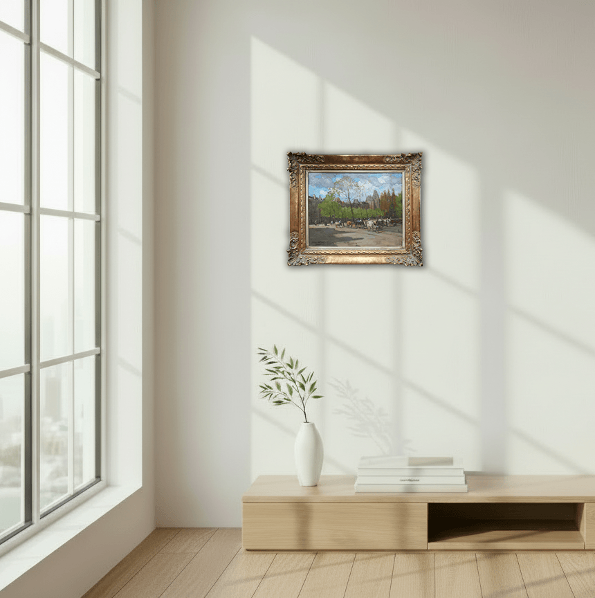 Stadhouderskade met Rijksmuseum zonder lijst