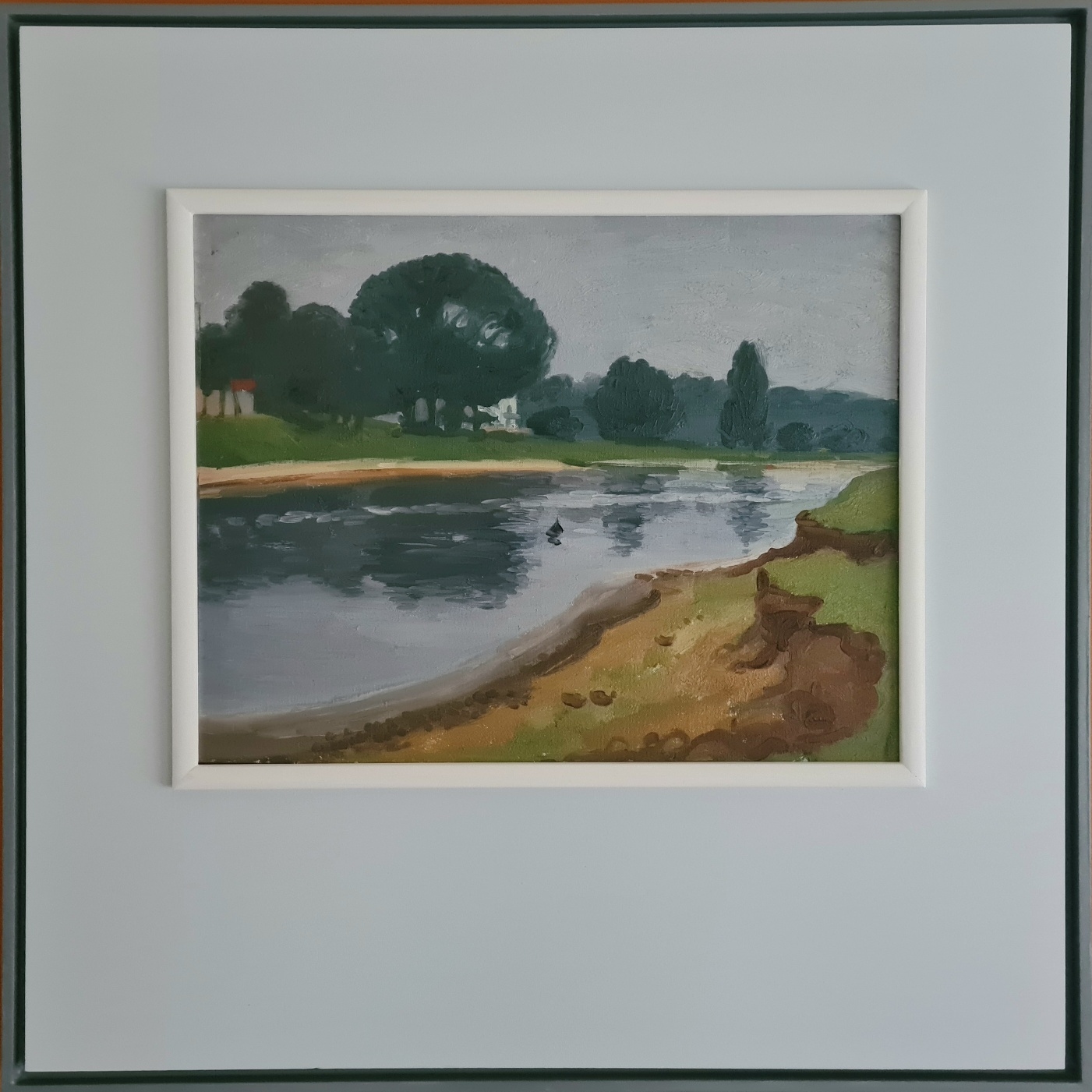 Riviertje zonder lijst
