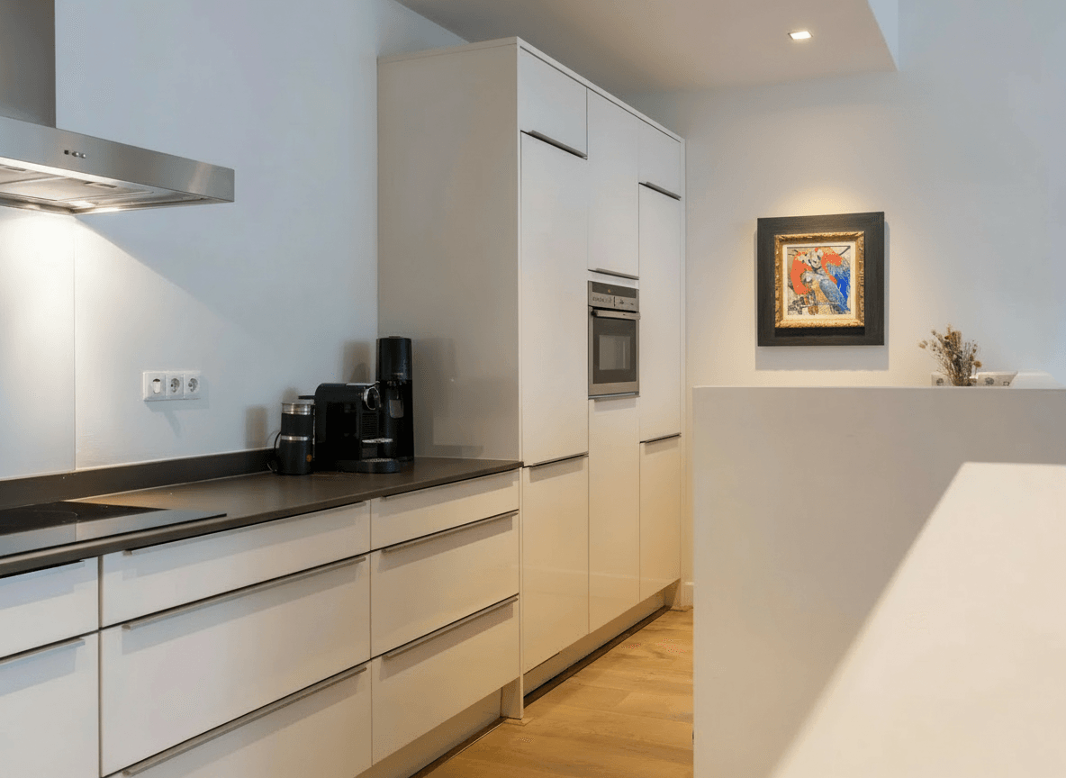 3 Papegaaien op takken zonder lijst