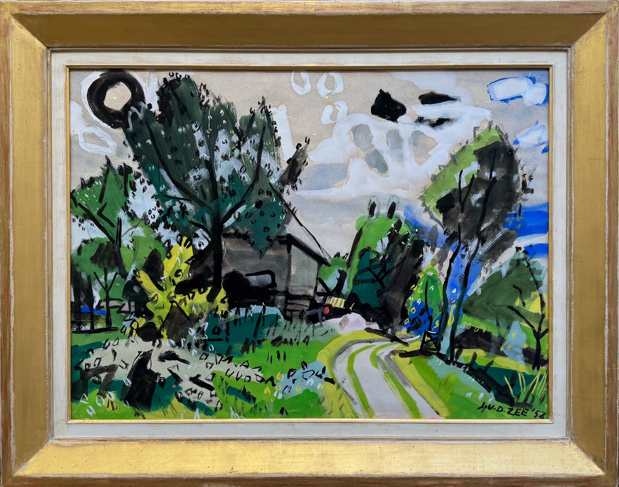 Groningse boerderij zonder lijst