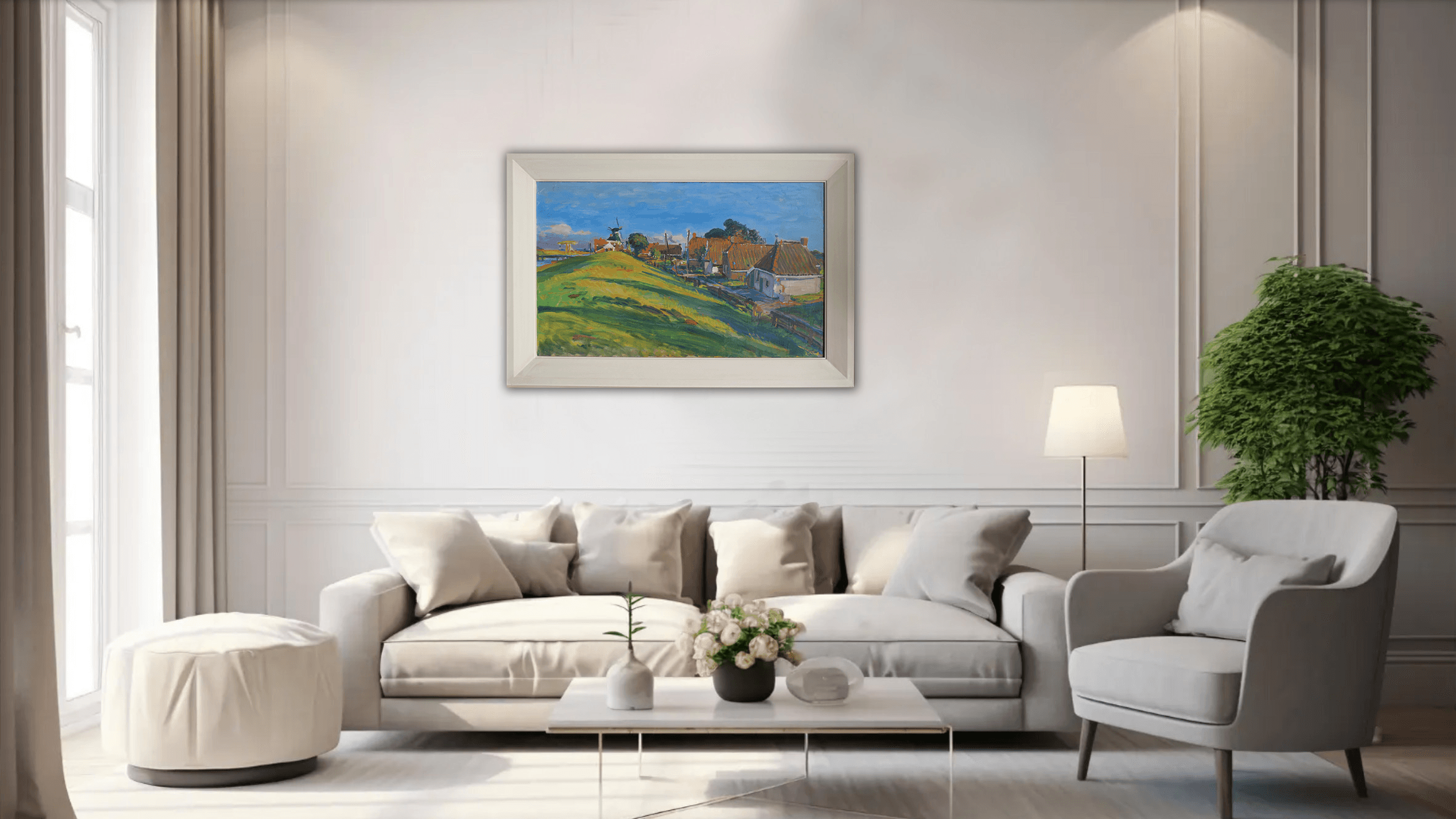 Johan Dijkstra - Zomer in Garnwerd (in interieur)