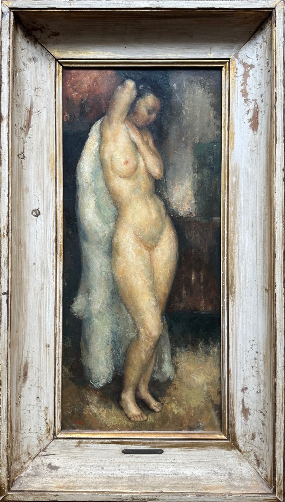 Staand naakt zonder lijst