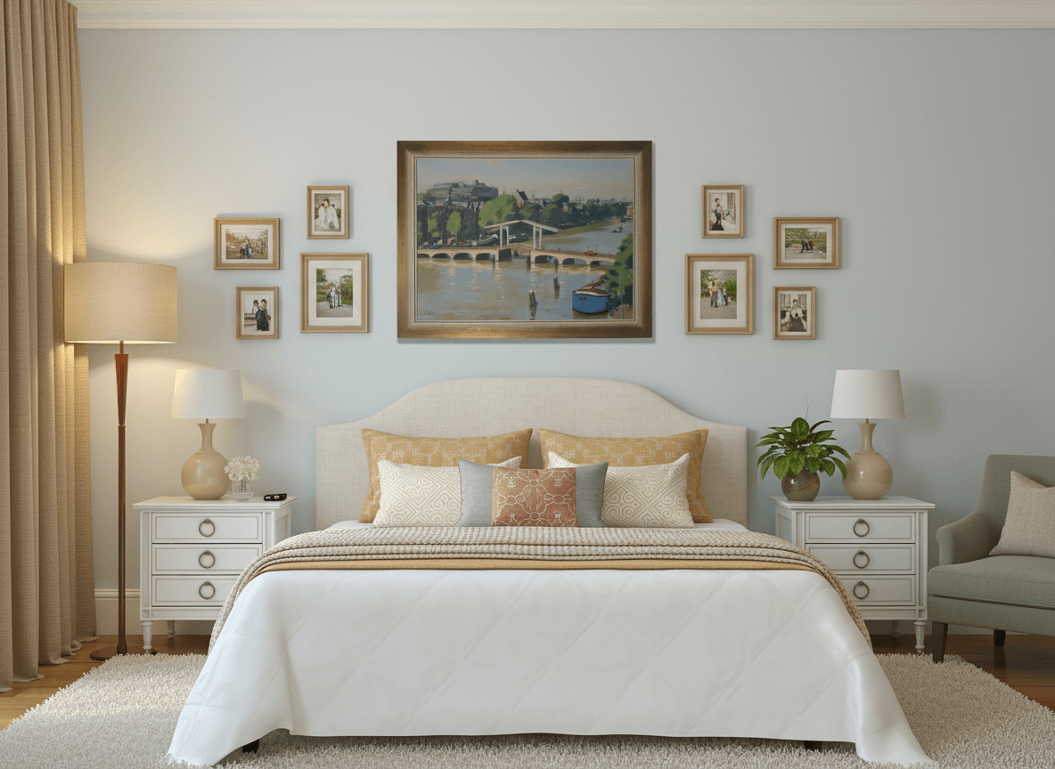 Magere brug in Amsterdam zonder lijst