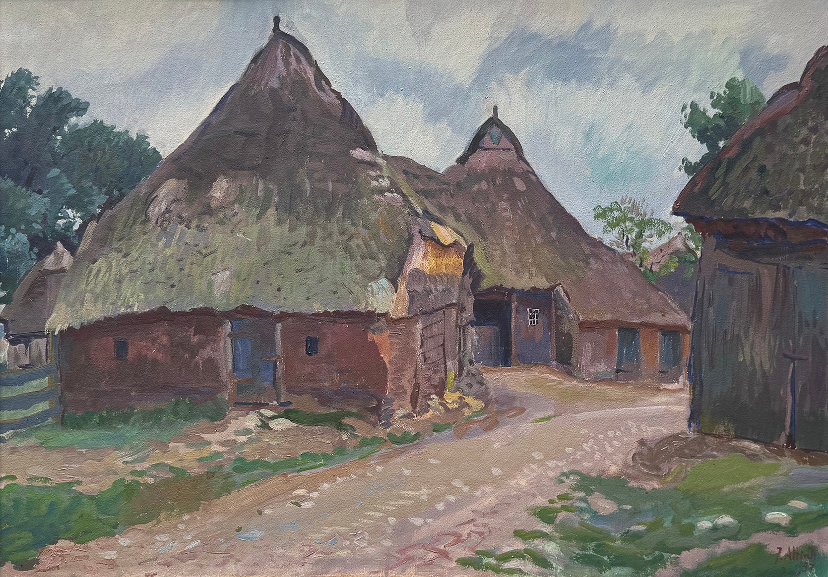 Boerderij in Orvelte zonder lijst