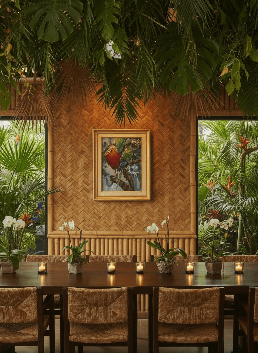 Papegaaien zonder lijst