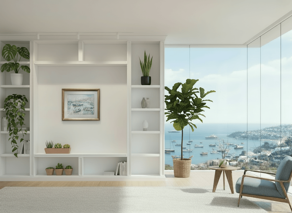 Baai bij Saint Tropez zonder lijst