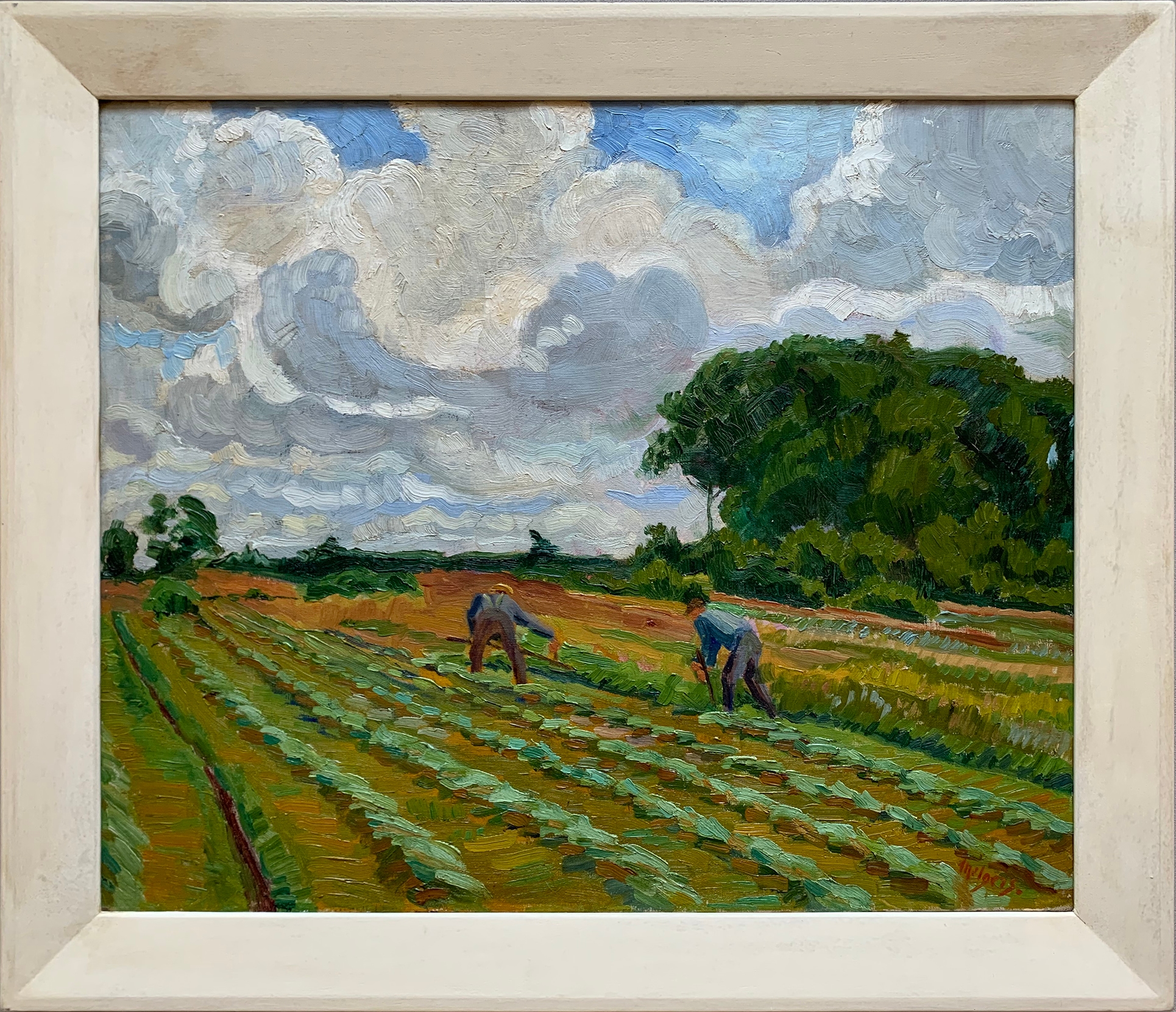 Gronings landschap (ca. begin jaren 1930) zonder lijst