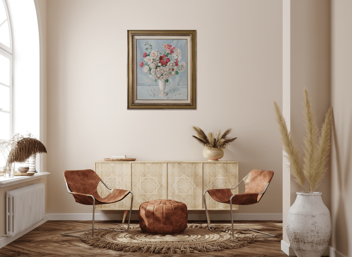 Boeket met rozen zonder lijst