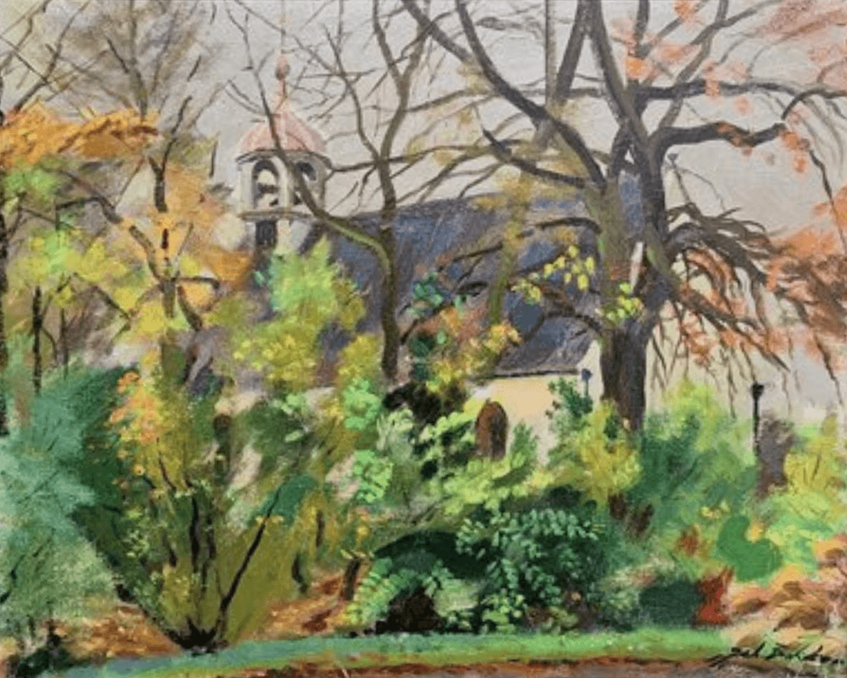 Kerkje van Breede te Groningen zonder lijst