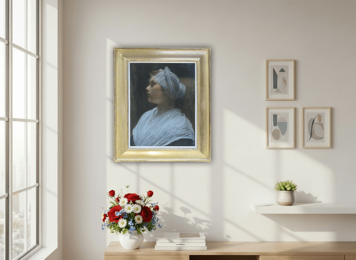 Nicolaas van der Waay - Weesmeisje (in interieur)