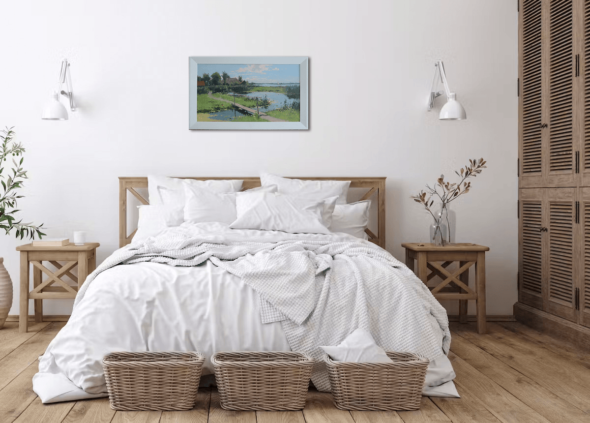 Plasgezicht zonder lijst