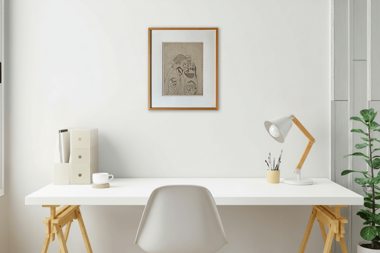 Samuel Jessurun de Mesquita - 'Sensitivistische verbeelding' (1) (in interieur)