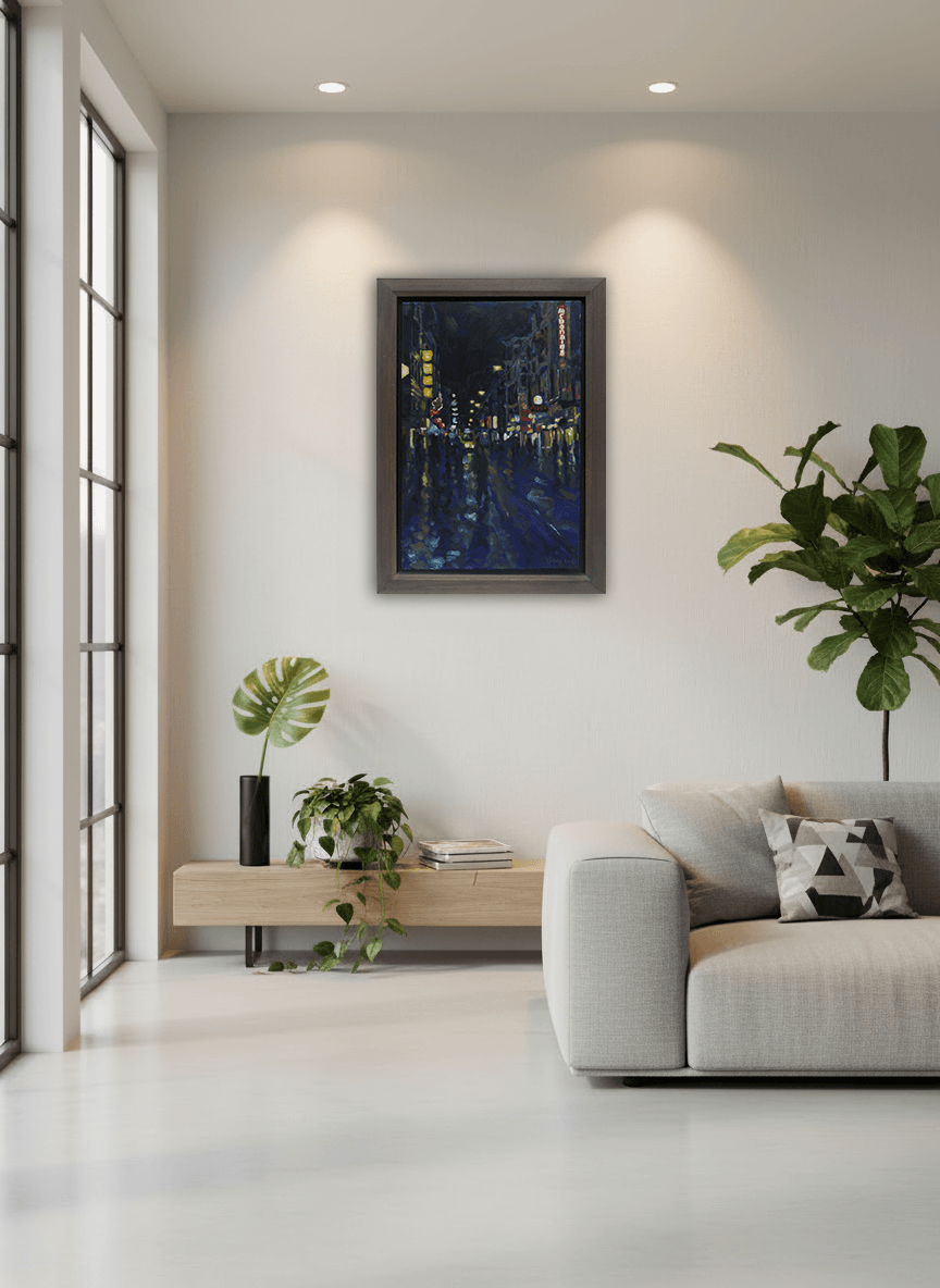 Leidsestraat Amsterdam zonder lijst