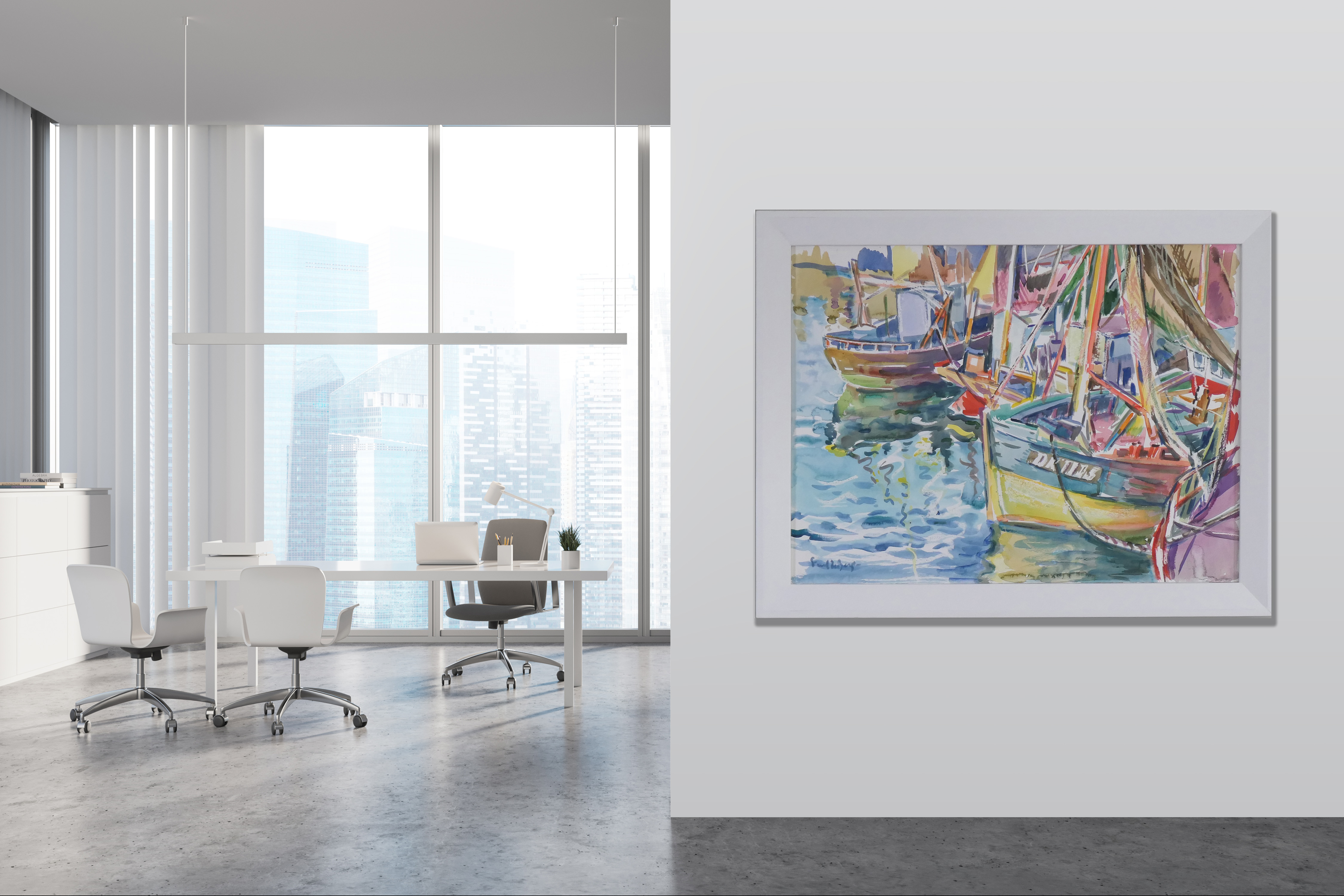 Freek van den Berg - Haven Denemarken (in interieur)