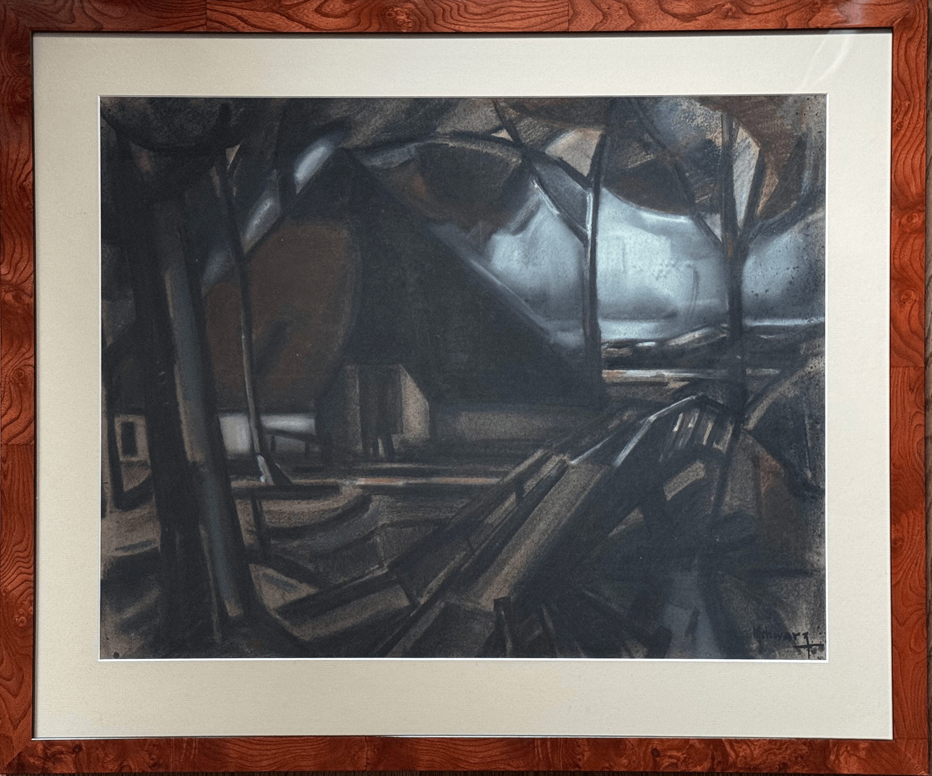 Mommie Schwarz - Boerderij in Warmenhuizen  (met lijst)