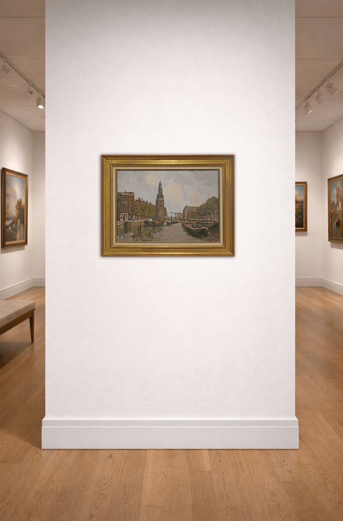 Herman Bogman - Montelbaantoren te Amsterdam (in interieur)