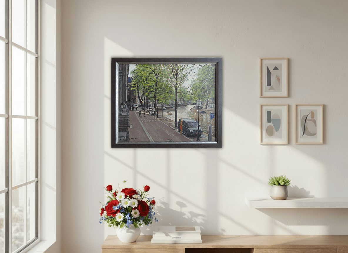 Frans Koppelaar - Herengracht Amsterdam: Gouden Bocht  (in interieur)