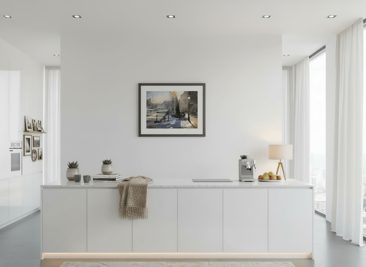 Brouwersgracht zonder lijst