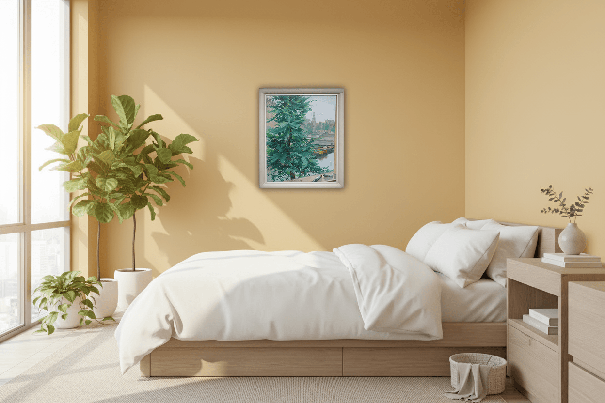 Raoul Martinez - Montelbaantoren te Amsterdam (in interieur)