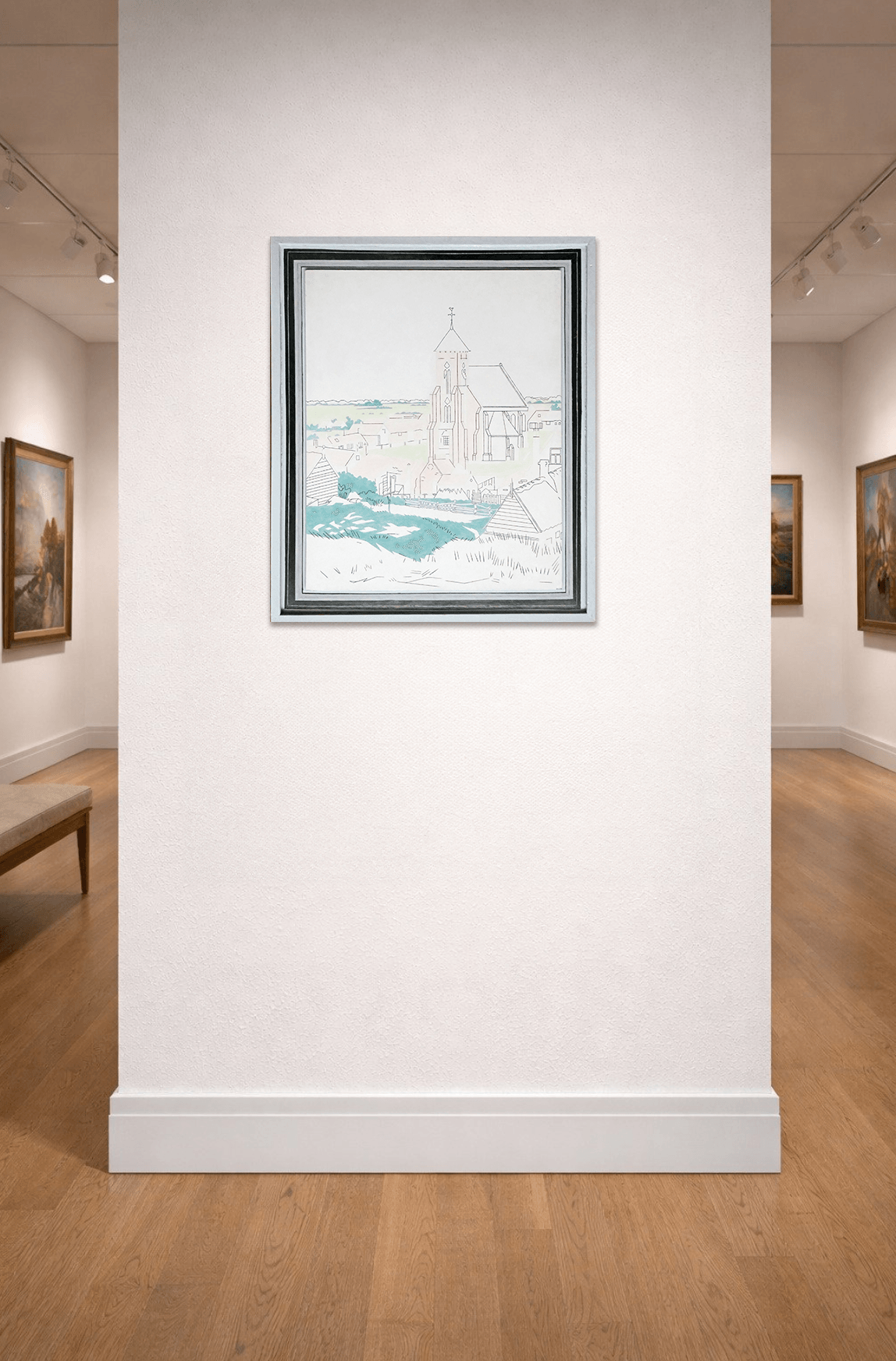 Hendrik Valk - Zoutelande (in interieur)